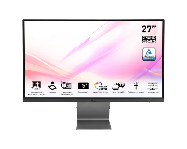 MSI 27" Modern MD271UL 4K UHD IPS (16:9) Monitor (MO-MD271UL)