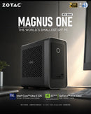 ZOTAC MAGNUS ONE 5060 (16G+1T SYSTEM) (Intel Ultra 225/RTX5060 8GB/16GB DDR5/1TB SSD/Wifi7 BT5.4/Win11 Pro) PC-ZEU556