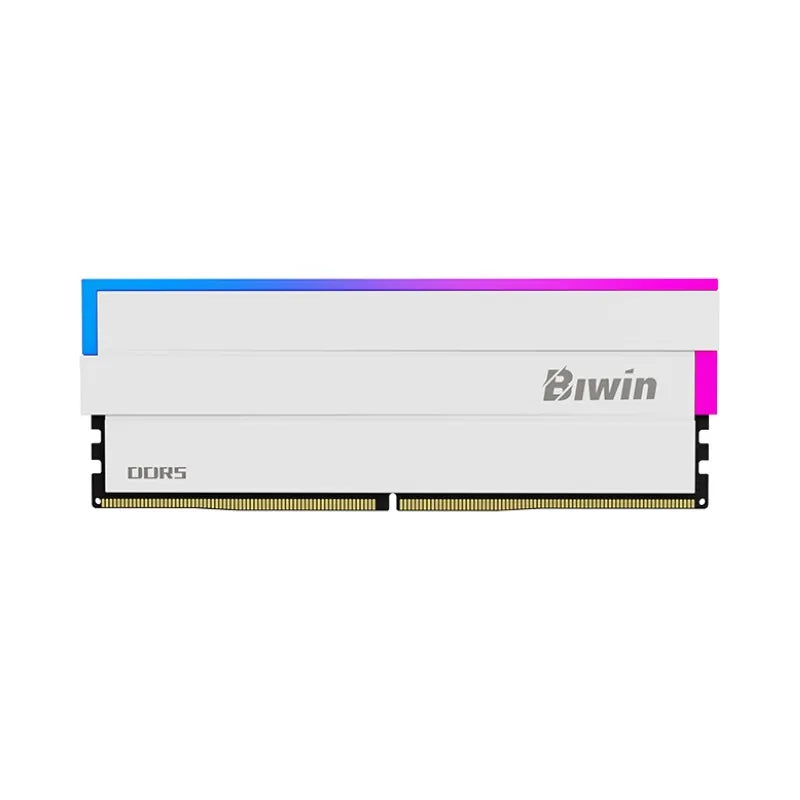 Biwin 32GB Kit (2x16GB) Black Opal DW100 White White DDR5 6000Mhz Memory (RM-BD5D32W)