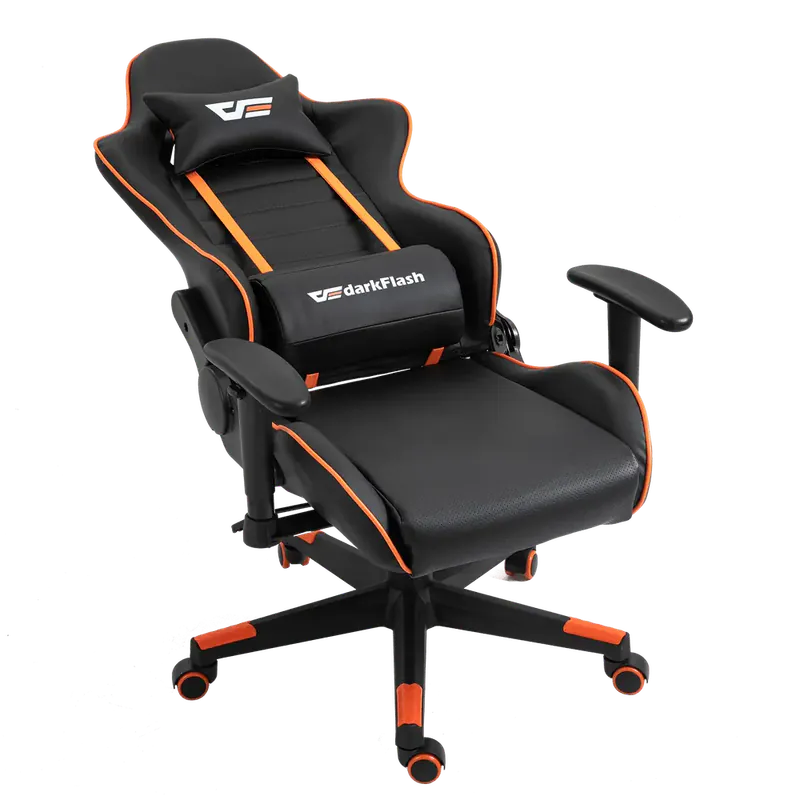 darkFlash RC350 Ergonomic Gaming Chair (Orange Black) (Direct Delivery from Agent) 