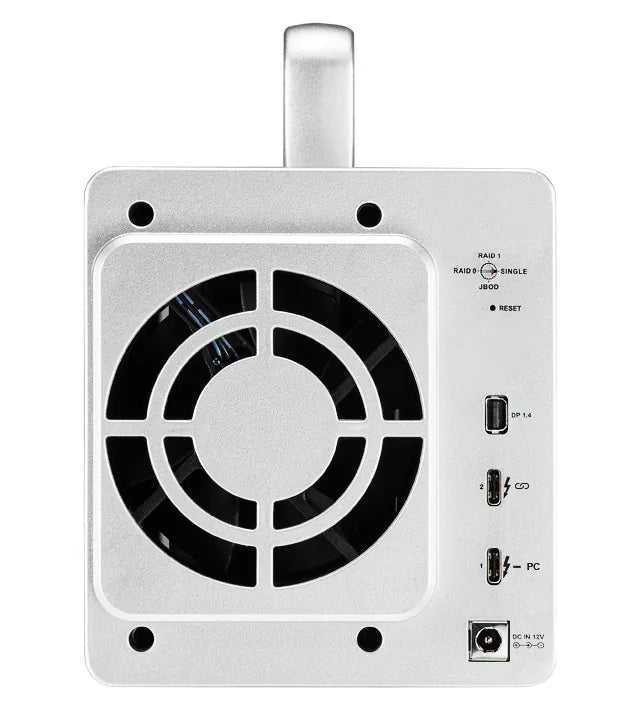TerraMaster 2-Bay TD2 Thunderbolt 3 專業級硬體 RAID 外置儲存盒