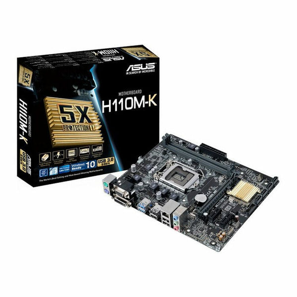 ASUS H110M-K DDR4 LGA 1151 mATX Motherboard