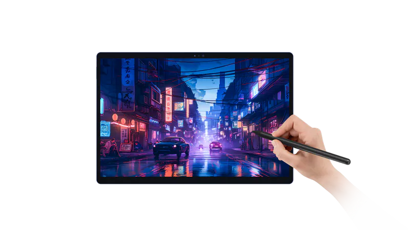 Minisforum V3 SE NB-MV3SE 3-in-1 AMD Windows Tablet  Ryzen 7 7735U / AMD Radeon™ 680M / 16GB 6400MHz LPDDR5 / 1TB M.2 PCIe SSD / 14" 1920*1080 60Hz Monitor / Windows 11 Pro