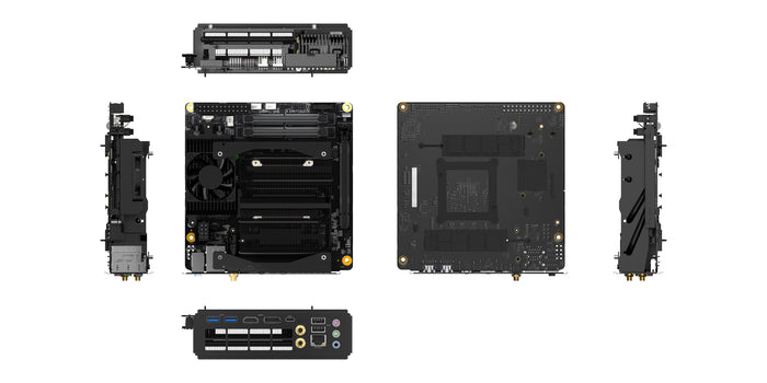 Minisforum ITX motherboard MB-MBD770I BD770I already contains AMD Ryzen 7 7745HX CPU 