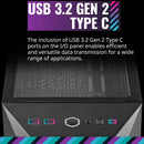 Cooler Master MasterBox TD500 Mesh V2 Black 黑色 ARGB Tempered Glass ATX Case TD500V2-KGNN-S00