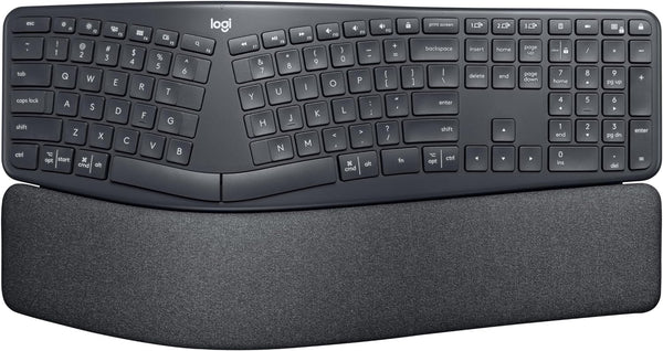 Logitech Ergo K860 人體工學無線鍵盤連手托 - Graphite 石墨灰色 920-010111 原裝行貨