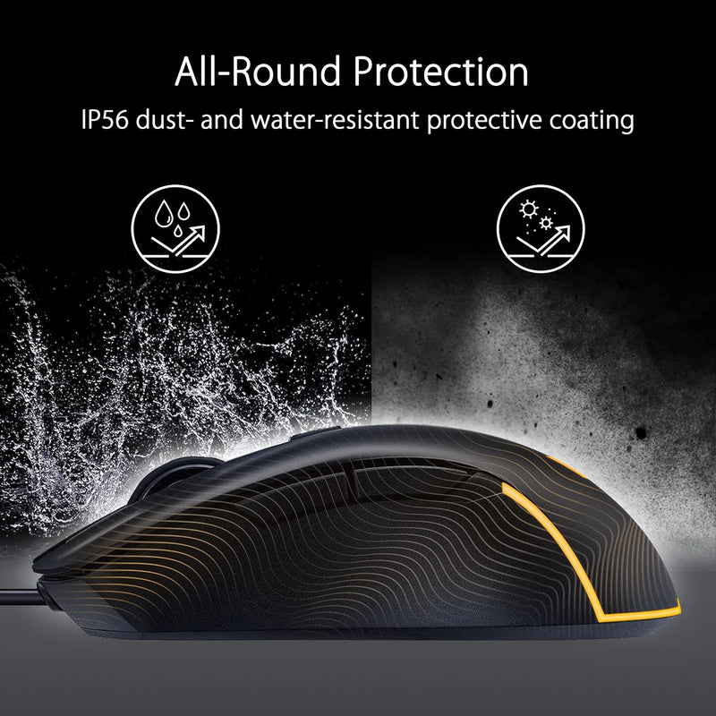 ASUS TUF Gaming M3 Gen II 59g ultra-lightweight 8000dpi wired gaming mouse