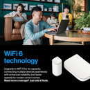 Linksys Velop Micro 6 AX3000 Dual Band Mesh WiFi 6 System (2件裝 - 1母1子套装) LN11011201-AH (3 years)