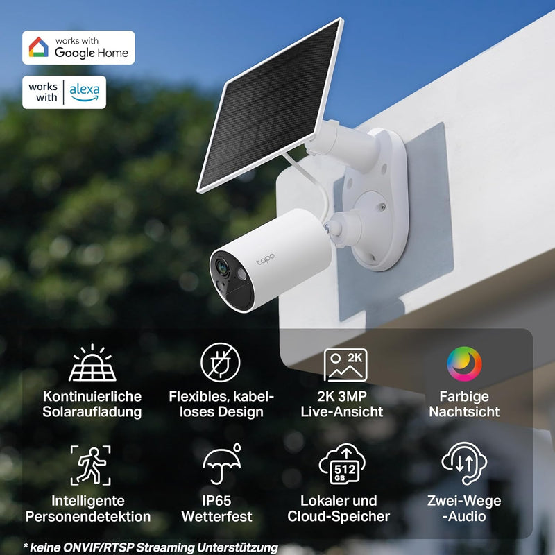 TP-Link Tapo C410 KIT Solar-Powered Security Camera Kit Smart Wireless Battery Security Camera Kit