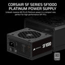CORSAIR 1000W SF1000 SFX ATX 3.1 80Plus Platinum Full Modular Power Supply (CP-9020257-UK)