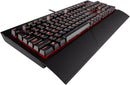 Corsair K68 Mechanical Gaming Keyboard - Red LED - CHERRY® MX Red CH-9102020-NA