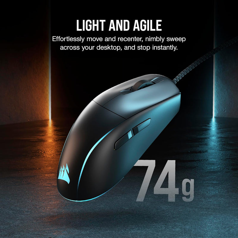 Corsair M75 Lightweight RGB ultra-lightweight gaming mouse CH-930D010-AP 