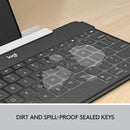 Logitech Keys-to-Go iPad便攜無線鍵盤(配備iPad/iPhone企架) - Graphite Black 石墨黑色 920-008536 原裝行貨