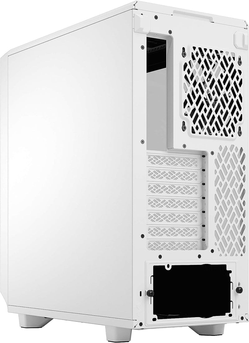 Fractal Design Meshify 2 Compact Clear White Tempered Glass ATX Case FD-C-MES2C-05 