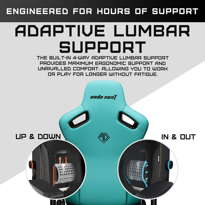 Anda Seat Kaiser 3-L Size (綠色) Premium Gaming Chair (代理直送)