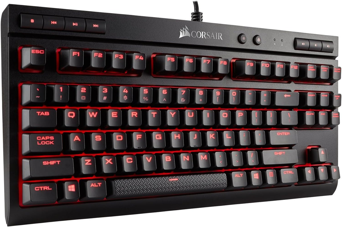 Corsair K63 Compact Mechanical Gaming Keyboard — Cherry® MX Red Switch