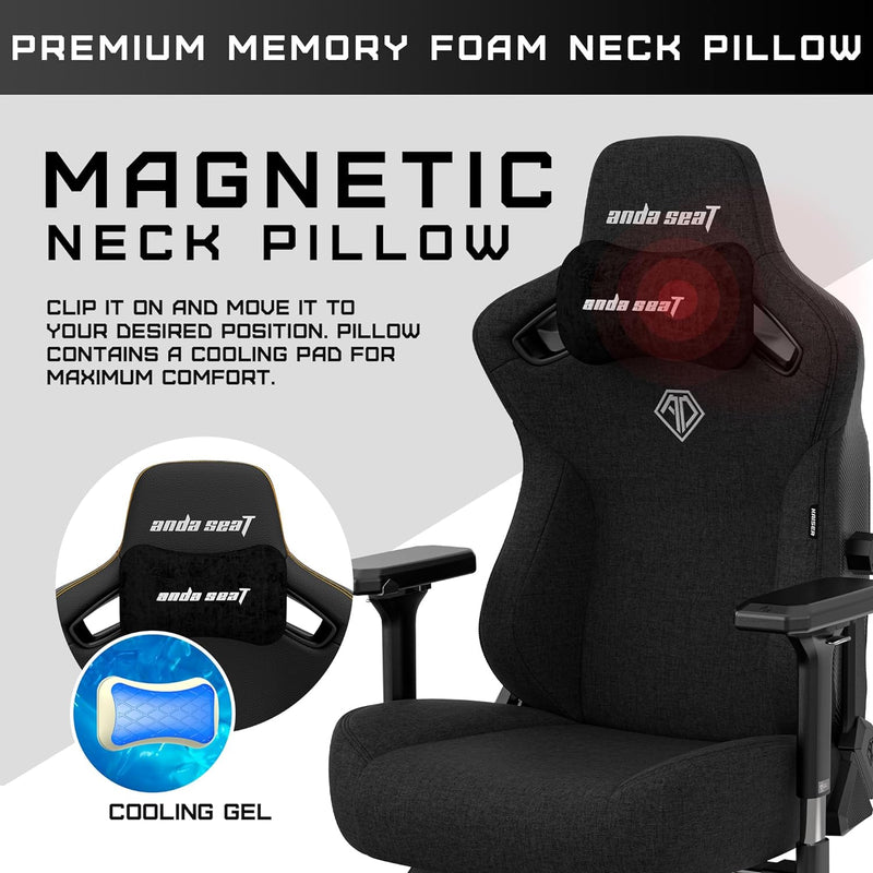 Anda Seat Kaiser 3-L Size (黑色) Premium Gaming Chair (代理直送)
