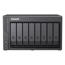 QNAP Qu805-N355-16G 8-Bay NAS (Intel N355 Eight Core, burst up to 3.9GHz / 16GB DDR5 RAM)