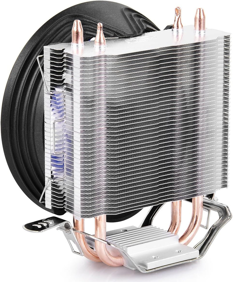 DeePCool GAMMAXX 200T CPU Cooler 2 Heat Pipes 120mm PWM Fan Black (AIRDC-GAMMAXX-200T)