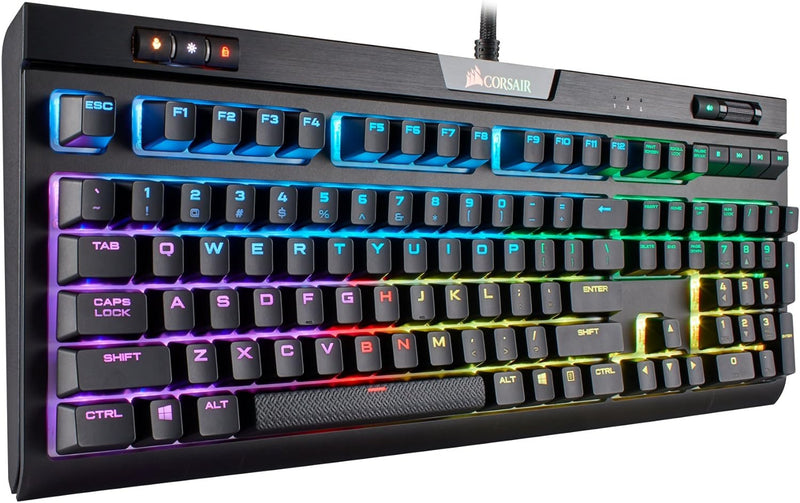【CORSAIR 5月份電競產品優惠】Corsair STRAFE RGB MK.2 Mechanical Gaming Keyboard — CHERRY® MX Red CH-9104110-NA