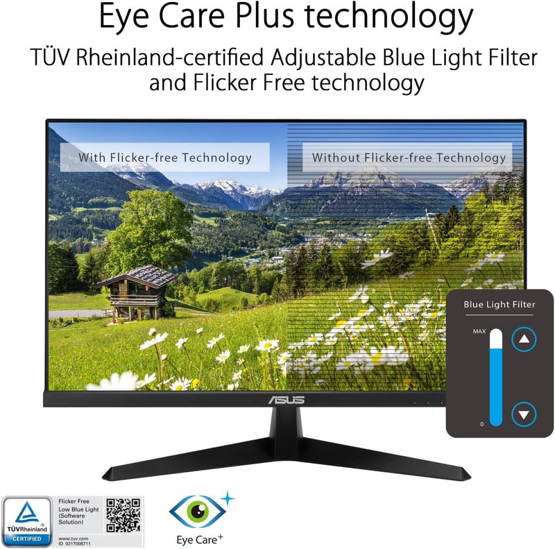 ASUS 27" VY279HGE 144Hz FHD IPS (16:9) Gaming Monitor 
