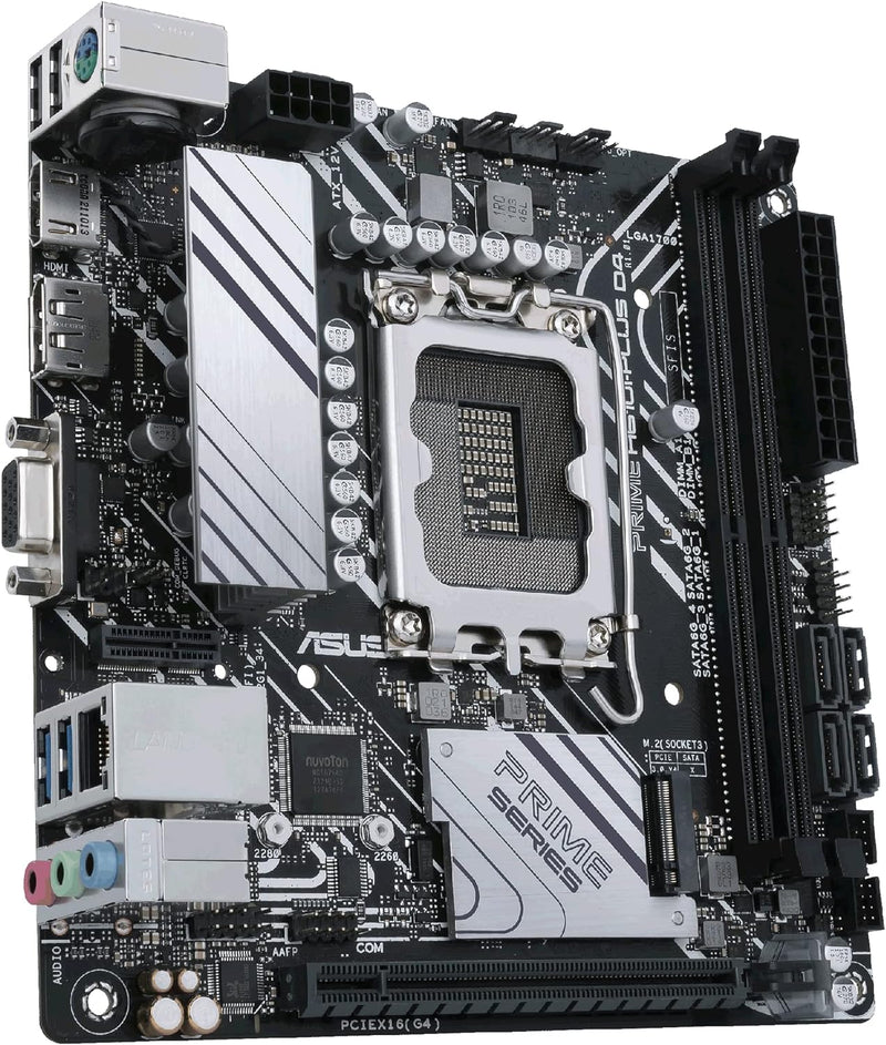 ASUS PRIME H610I-PLUS D4 DDR4,LGA 1700 Mini-ITX Motherboard 