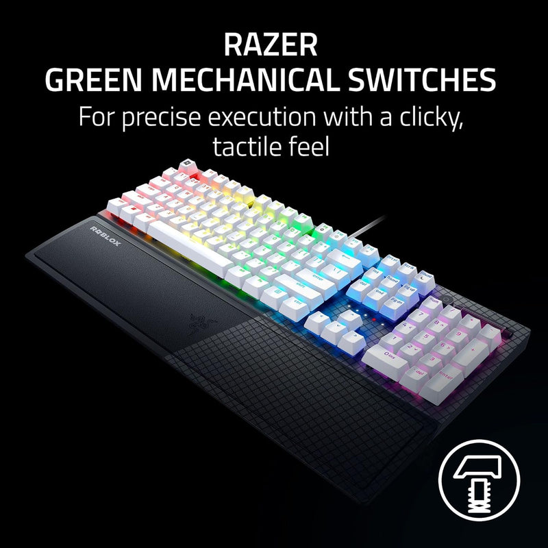 Razer BlackWidow V3 Roblox Edition (Green Switch) Mechanical Gaming Keyboard RZ03-03542800-R3M1 