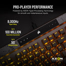 CORSAIR K70 MAX RGB Magnetic-Mechanical Gaming Keyboard — Adjustable CORSAIR (MGX Switches) Steel Grey CH-910961G-NA