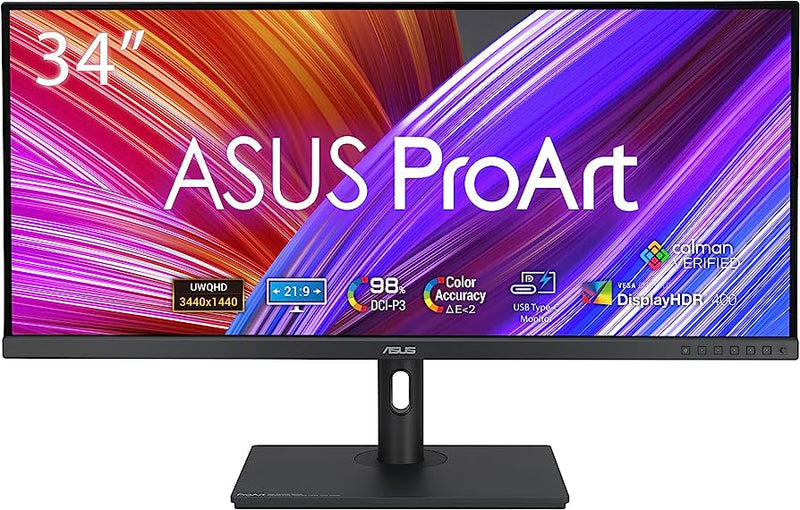 ASUS 34" ProArt Display PA348CGV 120Hz 3440x1440 IPS (21:9) 專業螢幕