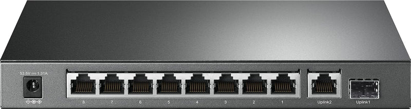 TP-Link TL-SG1210P 10 Port Gigabit Desktop Switch with 8 Port PoE+