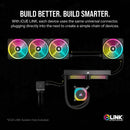 Corsair iCUE LINK QX140 RGB 140mm PWM PC Fans Starter Kit with iCUE LINK System Hub White 白色 (2件裝) CO-9051008-WW