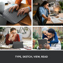 Logitech Folio Touch 連鍵盤保護殼 (iPad Air 第4代及第5代2022版用) 920-009954 原裝行貨