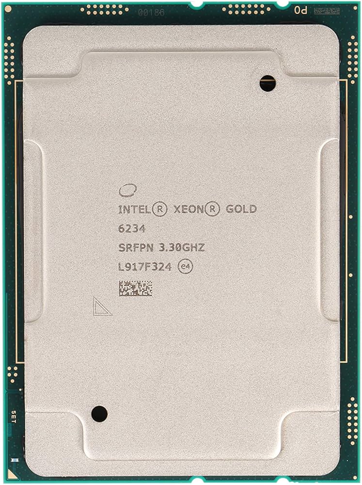 Intel Xeon Gold 6234 Tray Processor 8C 16T, 24.75M Cache, 3.30 GHz, FC