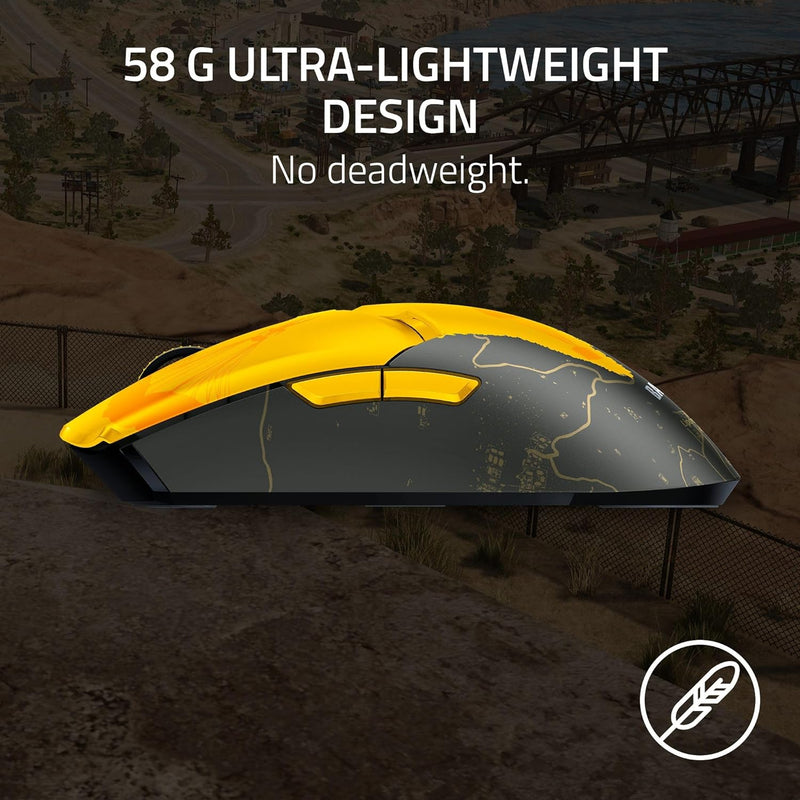 Razer Viper V2 Pro - PUBG: BATTLEGROUNDS Edition絕地求生版 無線電競滑鼠 RZ01-04390600-R3M1