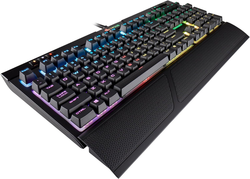 [CORSAIR May gaming product discount] Corsair STRAFE RGB MK.2 Mechanical Gaming Keyboard — CHERRY® MX Red CH-9104110-NA 