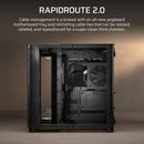 Corsair AIR 5400 RS-R ARGB - Black 黑色 Triple Chamber ATX Case (CC-9011318-WW)