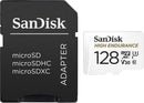 SanDisk 128GB High Endurence microSD (CL10 V30 U3 4K 100MB/s) SDSQQNR-128G-GN6IA 772-4173