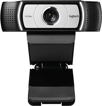 Logitech C930e Full HD Business Wide Angle Network Camera-Black Black 960-000976 Original licensed product