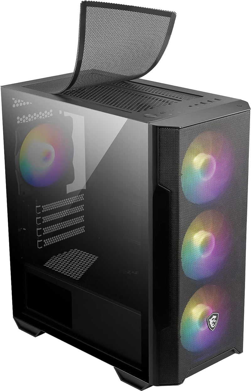 MSI MAG FORGE M100R Micro ATX Tower Case (CA-MAFM10R)