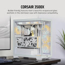 CORSAIR 3500X White 白色 Tempered Glass Mid-Tower Case CC-9011277-WW
