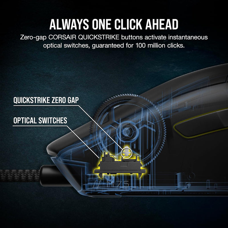 Corsair M75 Lightweight RGB ultra-lightweight gaming mouse CH-930D010-AP 