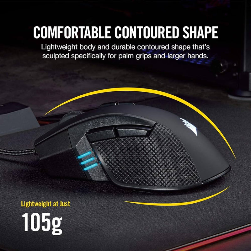 [New Year Offer] Corsair IRONCLAW RGB FPS/MOBA Gaming Mouse CH-9307011-AP