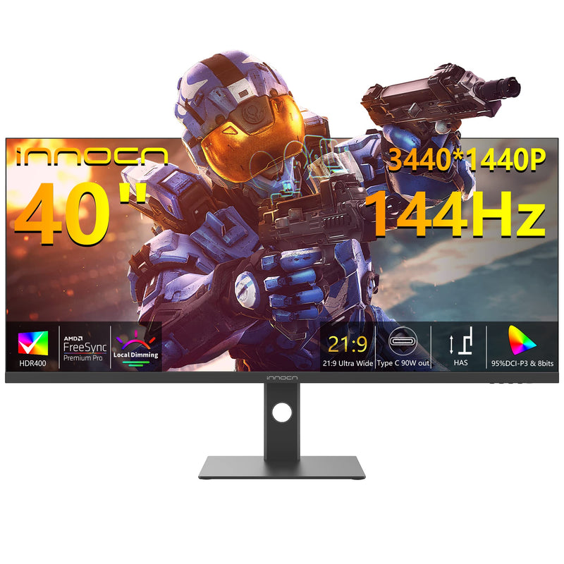 INNOCN 39.5" 40C1R 144Hz 3440x1440 IPS (21:9) 電競顯示器 (MO-IN40C1R)