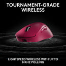 Logitech G Pro X Superlight 2 DEX 無線電競滑鼠 - Pink 粉紅色 910-007375 原裝行貨