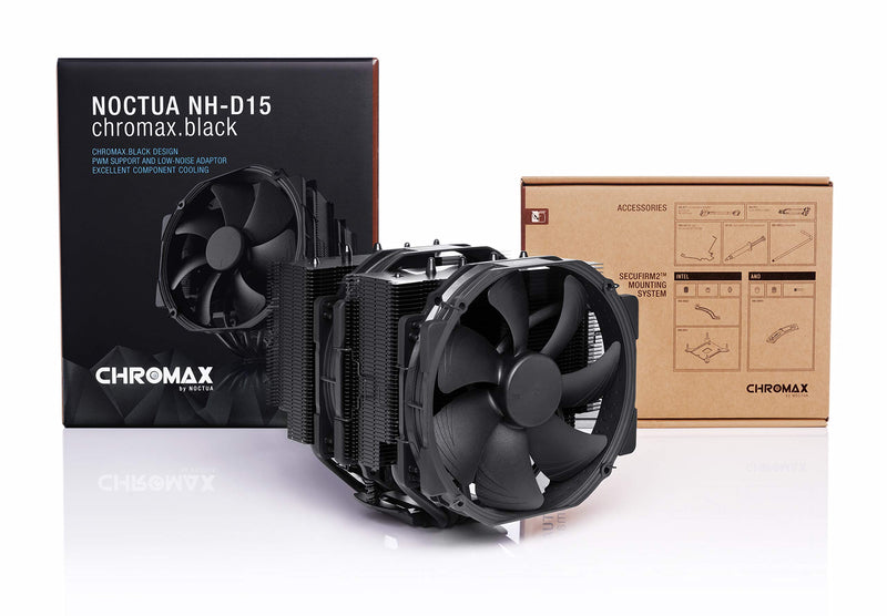 Noctua NH-D15 chromax.black 雙塔式 CPU Cooler
