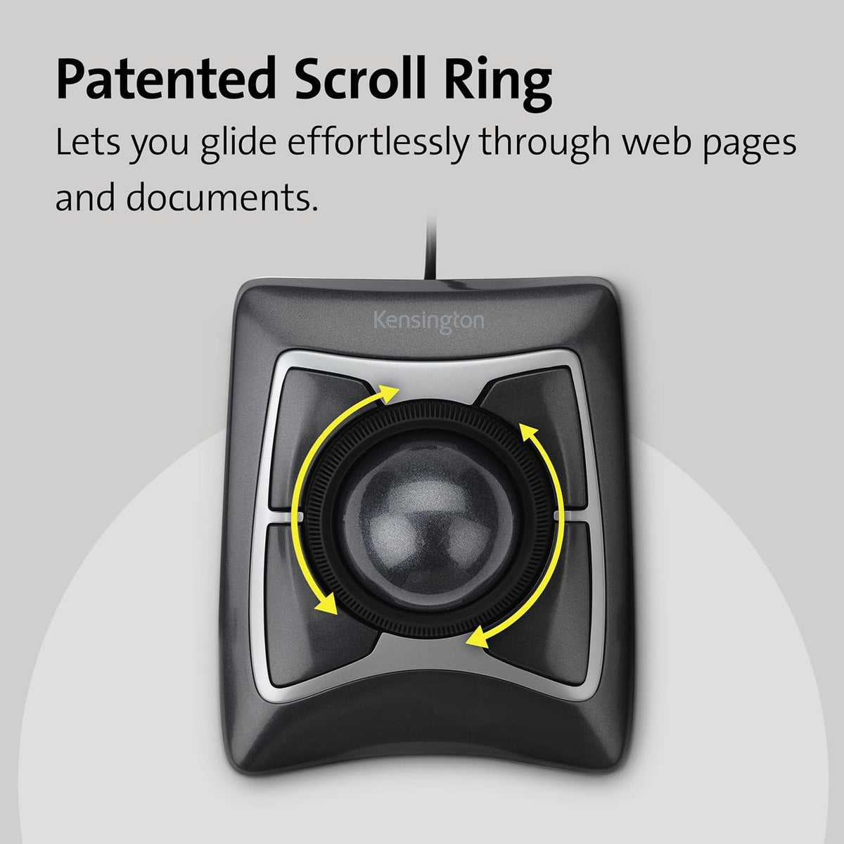 Kensington EXPERT MOUSE WHITE USB/PS2 Kensington White Computer