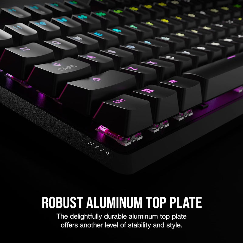 Corsair K70 CORE RGB Mechanical Gaming Keyboard — Black CH-910971E-NA
