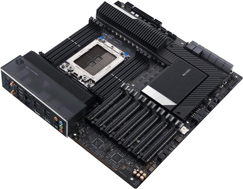 ASUS PRO WS WRX80E-SAGE SE WIFI II DDR4,Socket sWRX8 EATX Motherboard