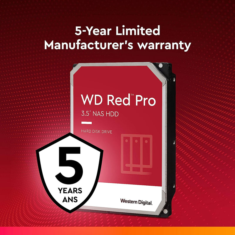 WD 8TB Red Pro WD8005FFBX NAS 3.5" SATA 7200rpm 256MB Cache HDD