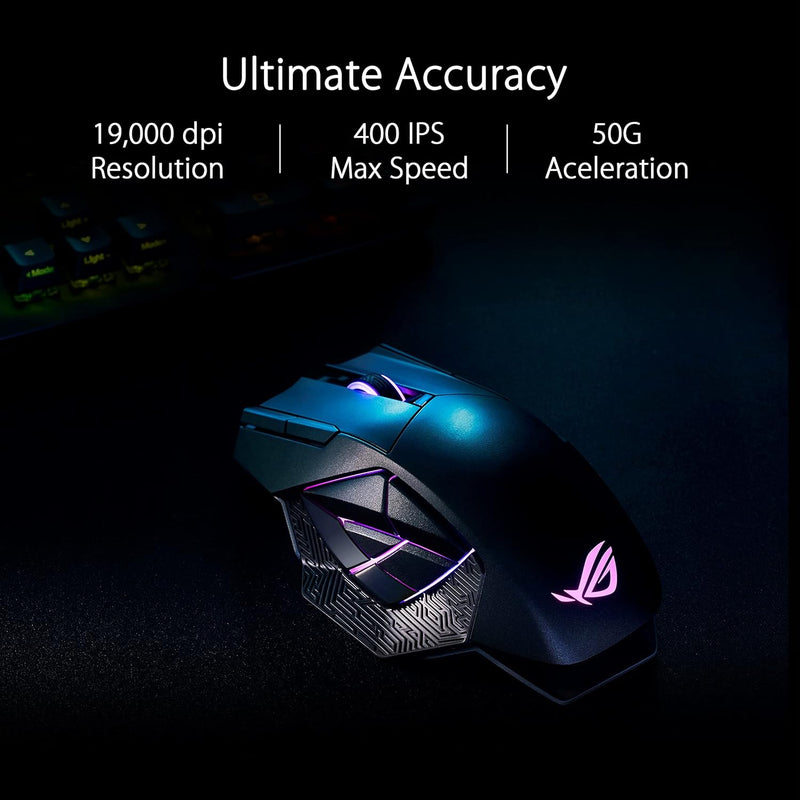 ASUS ROG Spatha X Wireless Gaming Mouse 19000dpi Wireless Gaming Mouse